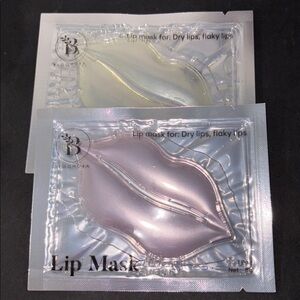 NWT Lip Masks Set of 2 — Honey & Cherry for dry lips
